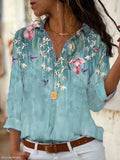 Getadme-Fashion women shirt  casual long-sleeved shirt  women spring and autumn new women blouses