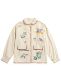 Getadme Pattern Embroidery Harakuju Women Jackets Long Sleeve Turndwon Collar Coats Single-breasted Casual Preppy Style Outerwear Tops