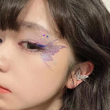 Getadme-Fairy Butterfly Wings Shiny Tattoo Sticker Waterproof Eyes Face Hand Body Art Fake Tattoos For Women Makeup Dance Music Festival