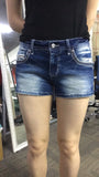 Women Embroidered Rhinestone Hot Denim Shorts 2023 Summer New Tide Vintage Patchwork Streetwear Jeans Short w685