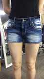 Women Embroidered Rhinestone Hot Denim Shorts 2023 Summer New Tide Vintage Patchwork Streetwear Jeans Short w685