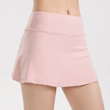 GETADME Summer Slim Yoga Shorts New Short Skirts Ultra Short Mini Skirts Gym Exercise Running Fitness Tennis Anti-Light Sports Skirts