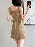 Getadme Elegant Fashion Luxury Slim Party Dresses For Women New High Street Sleeveless Sexy Summer Dress Y2k Vestidos feminino