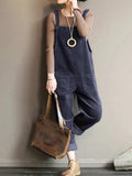 Women's Corduroy Jumpsuits Casual Solid Color Overalls Ladies AutumnPlaysuits Suspender Female Pantalon Rompers Turnip