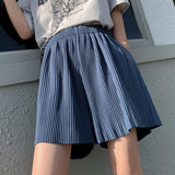 Getadme-Womens Shorts Summer Solid Color Loose Short Pants High Waist Sportswear Female Clothing Casual Fashion Shorts For Women