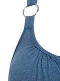 Getadme-A Line Eyelet Mini Flower Embroidered Sleeveless Lace-up Dresses Skydiver Summer Casual Female Robe